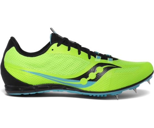 Tenis Saucony Vendetta 3 Hombre Zapatillas Running Slime / Teal México MX-196-CO